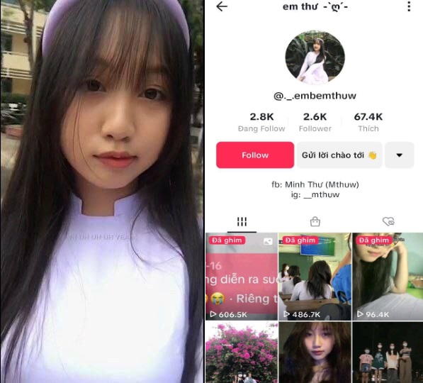 Nữ sinh Thư mới chơi TikTok đã lộ clip sex Việt Nam - sex viet